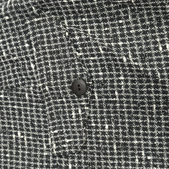 80s Tweed Vintage Skirt with Pleats and Pockets, can wear a Belt with the Skirt - Picture 6 of 8